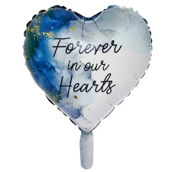 Kids Card Factory Forever In Our Hearts 18-Inch Foil Helium Balloon