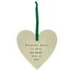 Card Factory Forever Love Wooden Heart Plaque