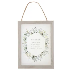 Card Factory Friends Make Us Laugh Plaque