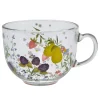 Card Factory Fruit Fayre Enjoy The Little Things Floral Glass Mug In A Box
