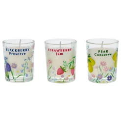 Discount Fruit Fayre Set Of 3 Scented Candles Scented Candles|Birthday Gifts
