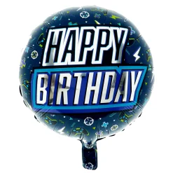 Kids Card Factory Gaming Happy Birthday Balloon & Lindt Chocolate Box