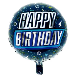 Kids Card Factory Gaming Happy Birthday Balloon Bouquet - DELIVERED INFLATED!