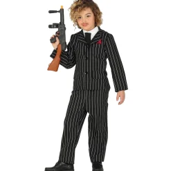 Card Factory Gangster Children's Fancy Dress Costume
