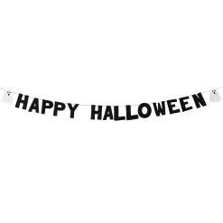 New Ghost Happy Halloween Felt Banner 2m Banners & Bunting|Halloween Party