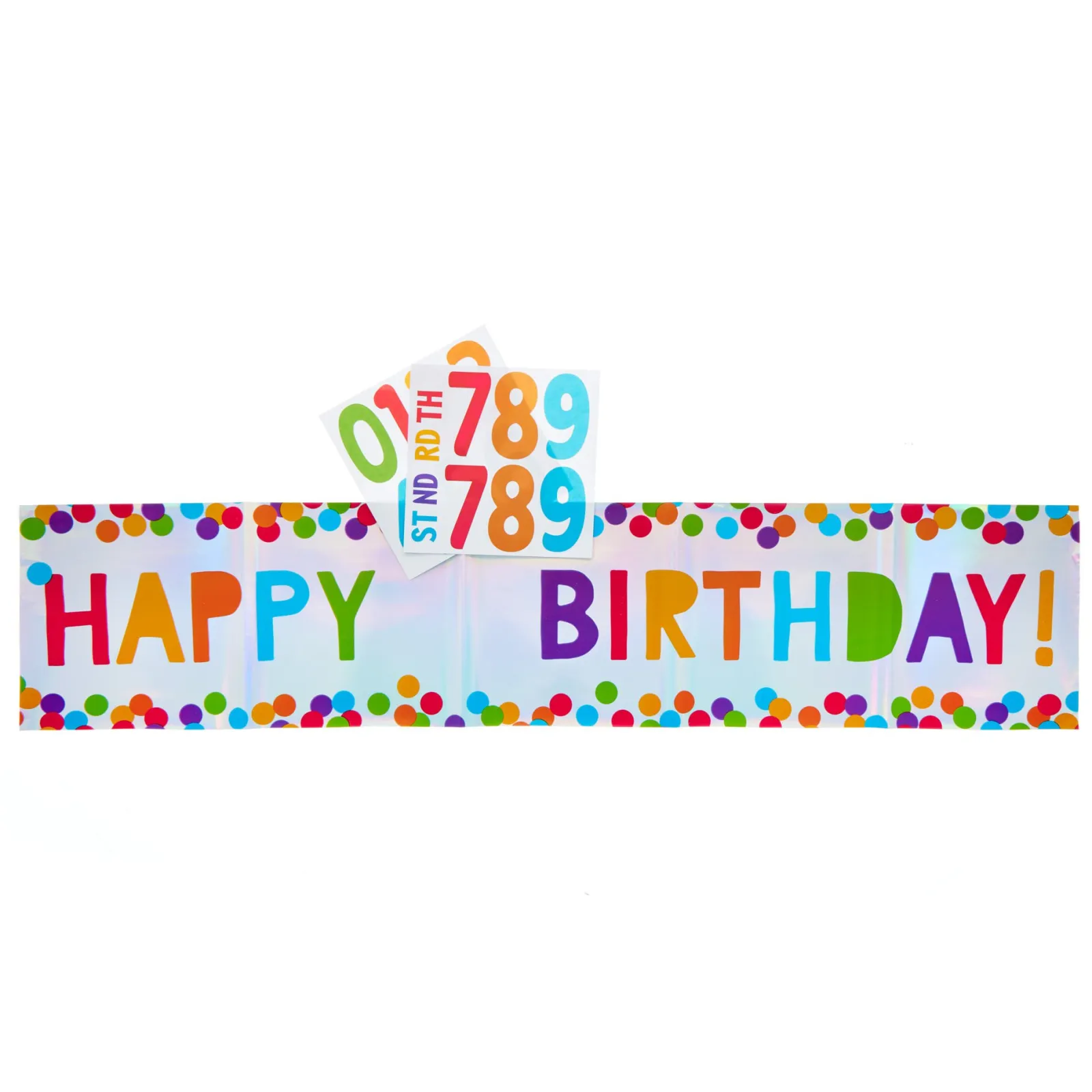 Sale Giant Customisable Happy Birthday Banner Banners & Bunting|Birthday Party