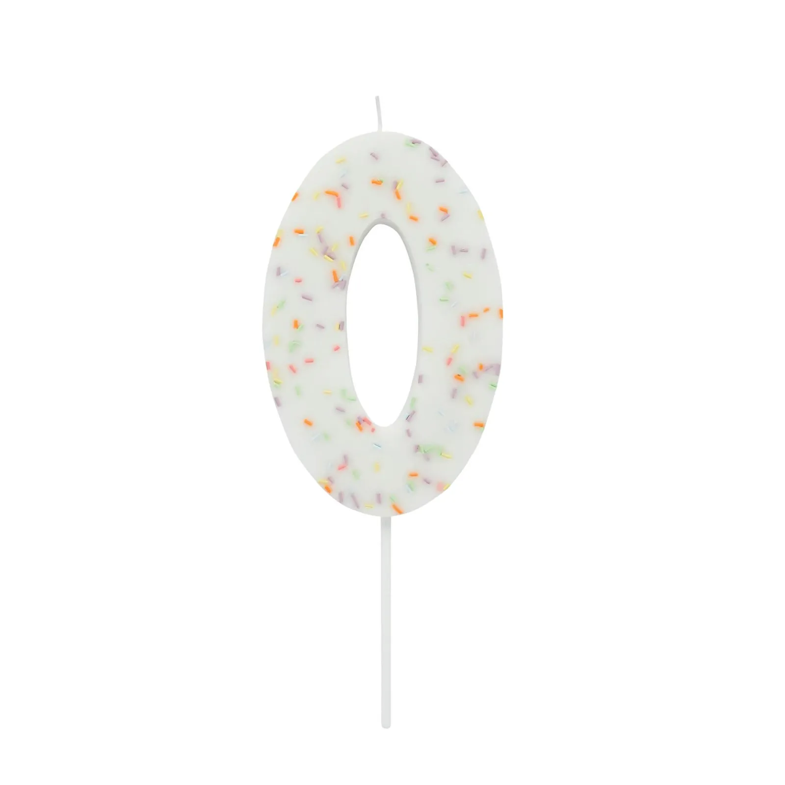 Giant Sprinkle Number Cake Candle (0-9) Cake Candles|Birthday Party