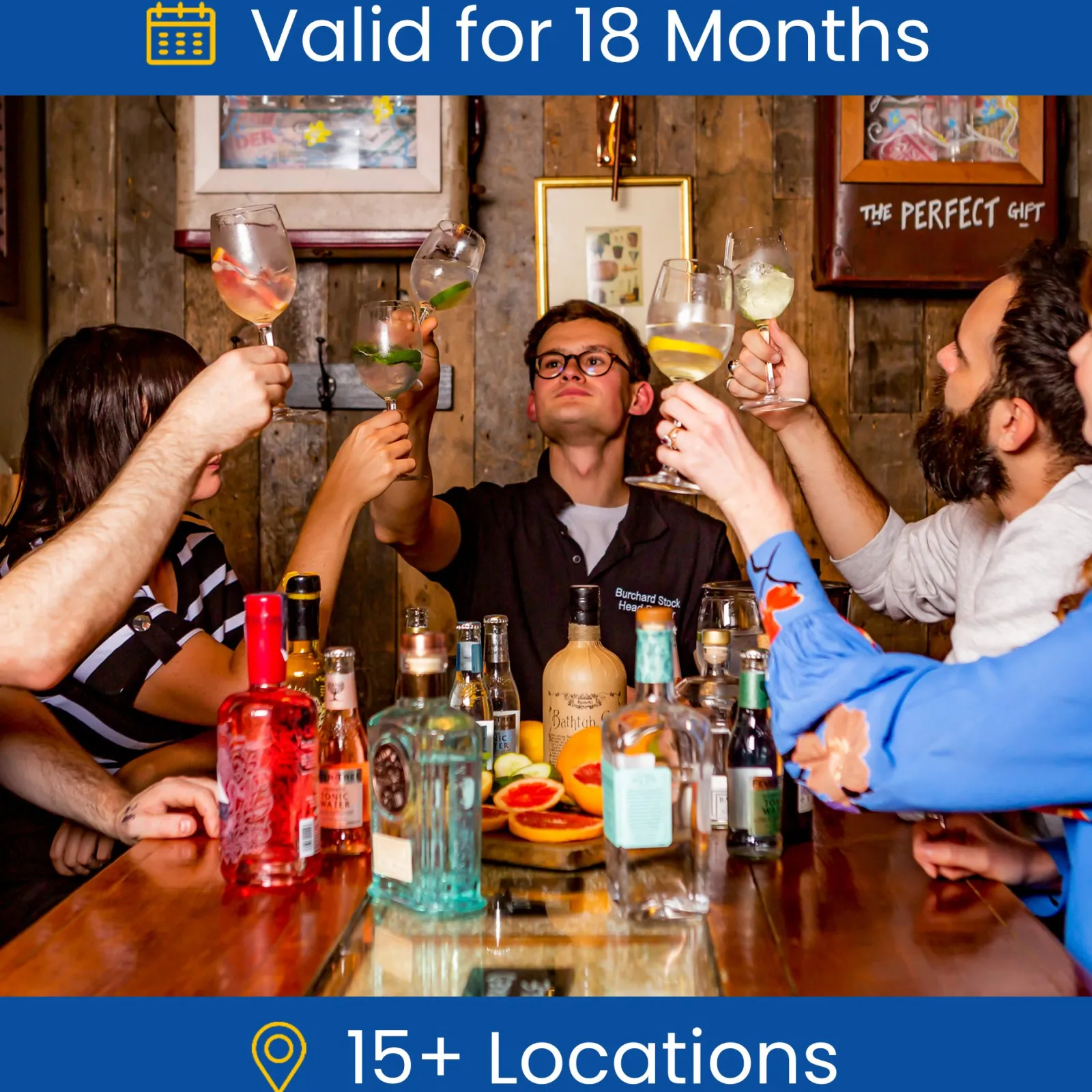 Hot Gin Tasting Masterclass for Two at Brewhouse & Kitchen Gift Experience Day Experience Days|Gifts For Couples