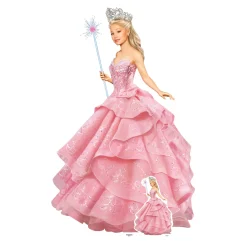 Card Factory Glinda Wicked Pink Witch Cardboard Cutout