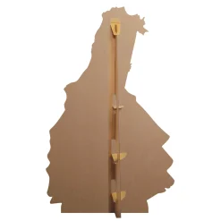 Card Factory Glinda Wicked Pink Witch Cardboard Cutout