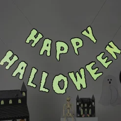 Card Factory Glow In The Dark Happy Halloween Card Banner 2m