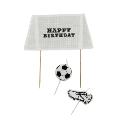 Hot Goal Cake Topper & Candle Set Cake Candles|Birthday Party