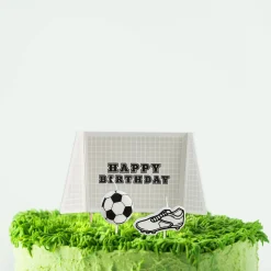 Hot Goal Cake Topper & Candle Set Cake Candles|Birthday Party
