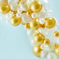 Card Factory Gold Balloon Arch Kit