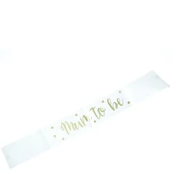 Card Factory Gold Foil Mum to Be Satin Sash |
