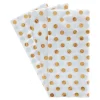 Kids Card Factory Gold Foil Spots Tissue Paper - 3 Sheets