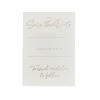 Card Factory Gold Foiled C7 Wedding Save The Dates - Pack of 20