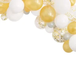 Card Factory Gold Latex Balloon Arch Kit