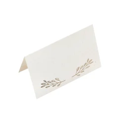 Card Factory Gold Vine Place Cards - Pack of 10