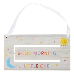 Kids Card Factory Good Morning & Goodnight Little One Spinning Plaque