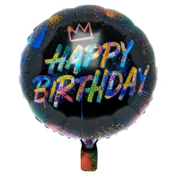 Card Factory Graffiti Happy Birthday 18-Inch Foil Helium Balloon