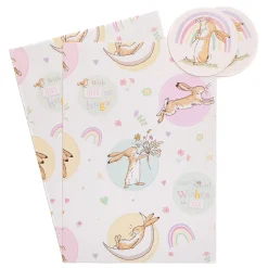 Sale Guess How Much I Love You Wrapping Paper - 2 Sheets & 2 Tags Kids Gift Wrap For Babies|Gift Wrap For Kids