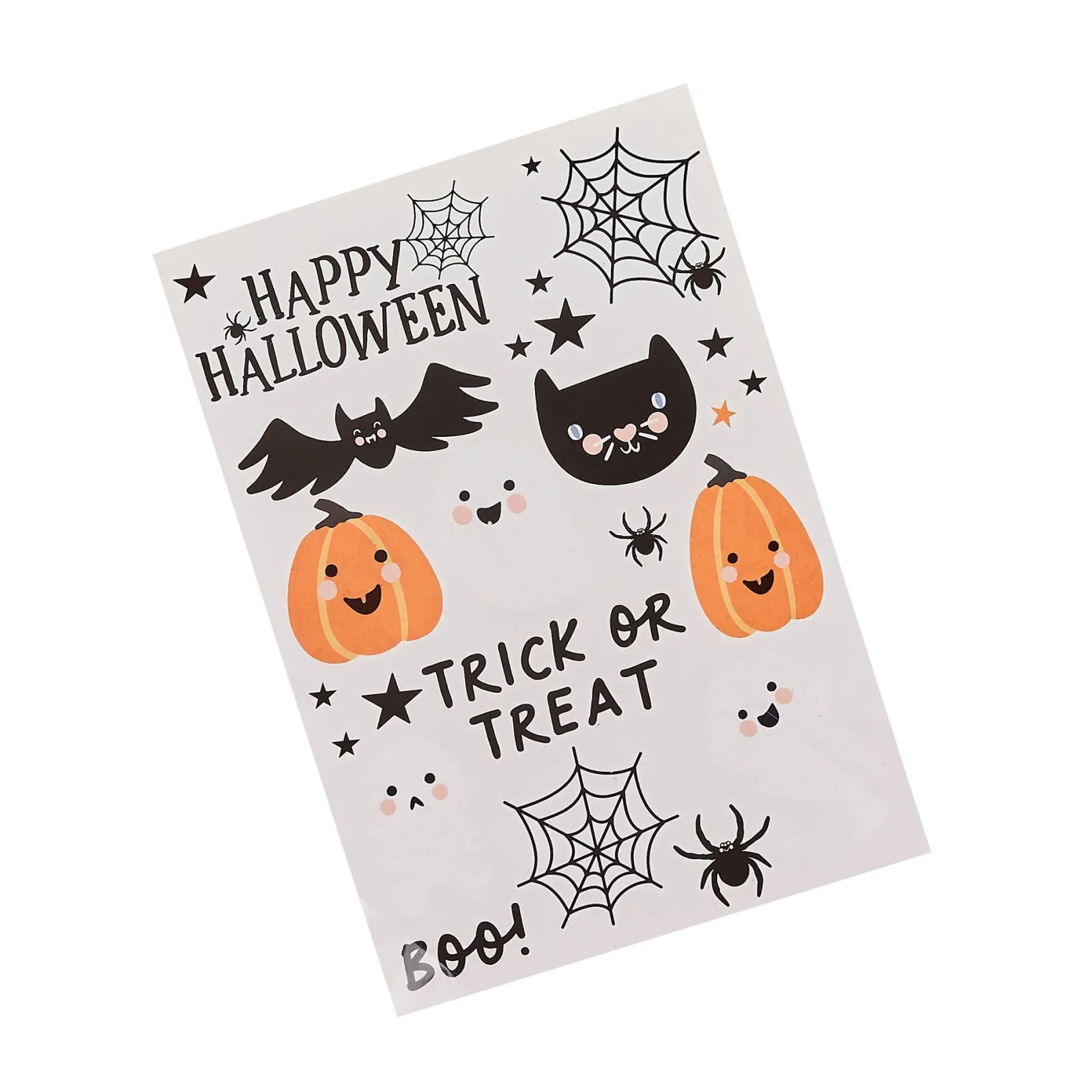 Card Factory Halloween Character Temporary Tattoos - 2 Sheets