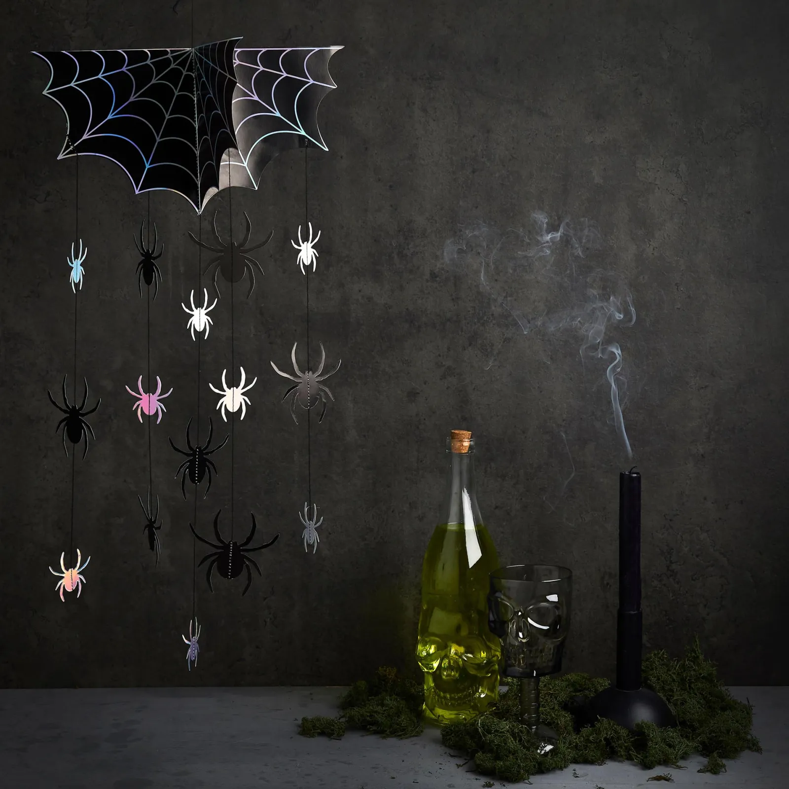 Card Factory Halloween Spider Mobile