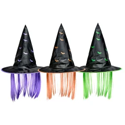 Sale Halloween Witch Hat With Wig (Lucky Dip) Halloween Party