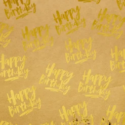 Kids Card Factory Happy Birthday Gift Wrap Rolls - Multipack of 3
