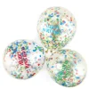 Best Happy Birthday Multicoloured Confetti Balloons - Pack Of 6 Kids Birthday Party|Balloons For Kids
