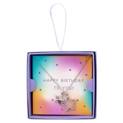 Card Factory Happy Birthday To You Star Necklace
