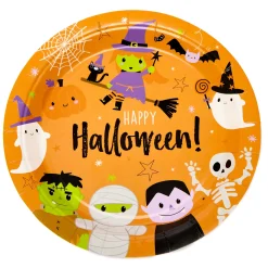 Card Factory Happy Halloween Paper Plates - Pack of 10