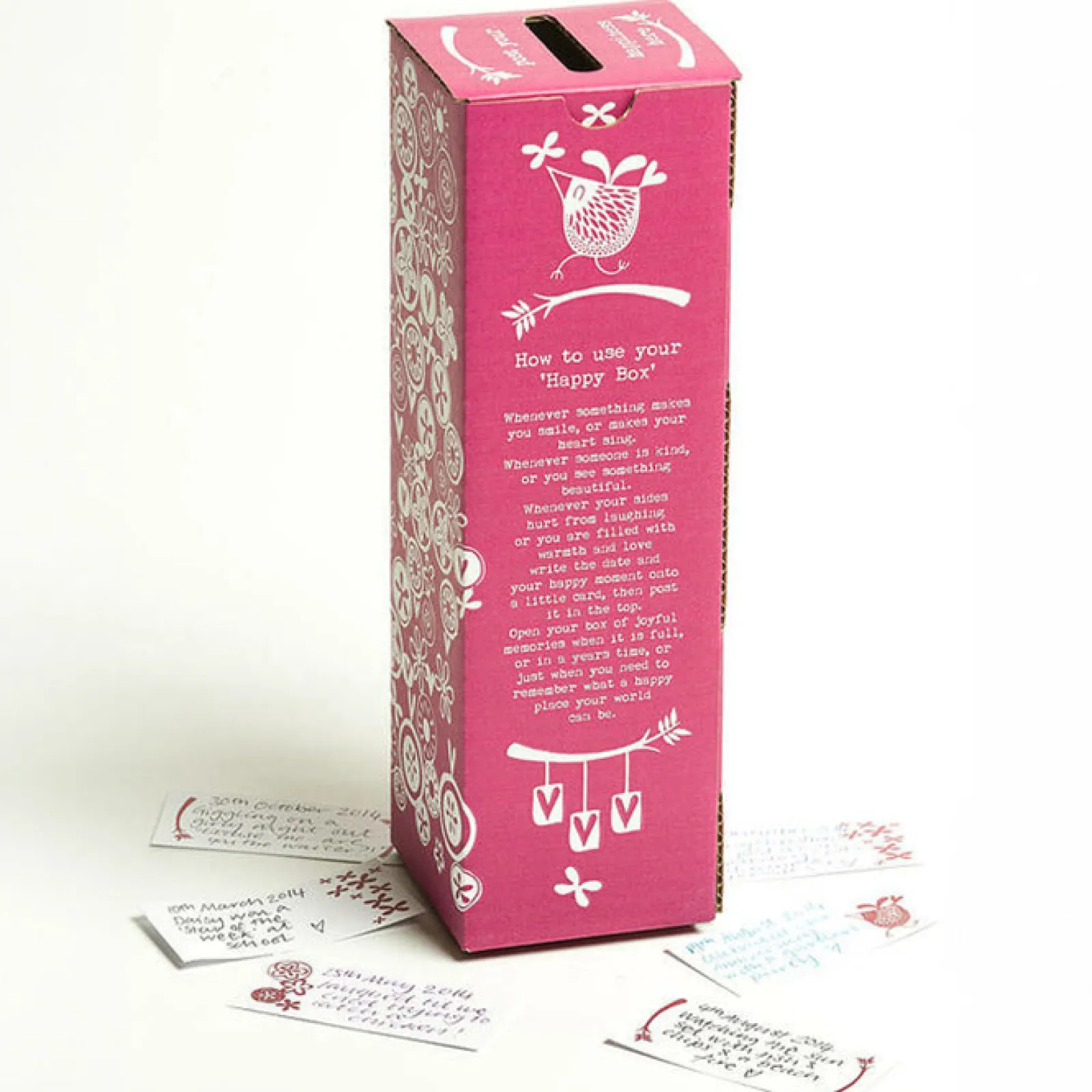 Card Factory Happy Memories Diary Box