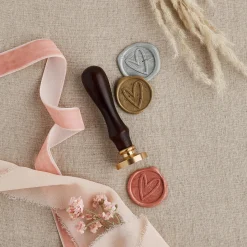 Discount Heart Seal Wax Stamp Invitations|Wedding Party