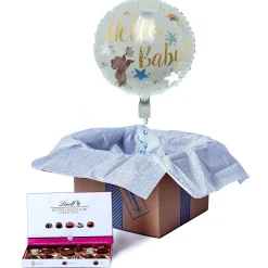 Hello Baby Balloon & Lindt Chocolate Box Character Balloons|Helium Balloons