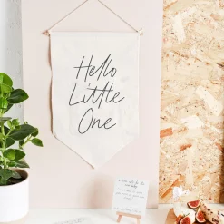 Online Hello Little One Canvas & 20 Note Cards Bags & Favours|Gender Reveal Party