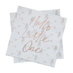 Card Factory Hello Little One Paper Napkins - Pack of 16