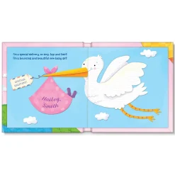 Outlet Hello World! Personalised Pink Storybook Kids Books|New Baby Gifts