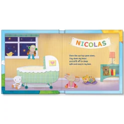 Kids Card Factory Hello World! Personalised Blue Storybook