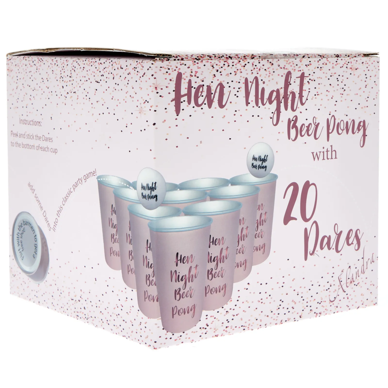 Card Factory Hen Night Beer Pong Dares Game