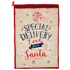 Kids Card Factory Hessian Christmas Sack - Hand Delivered By Santa