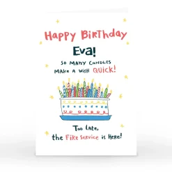 Hot Hew Ma Birthday Card - So Many Candles! Funny|Birthday