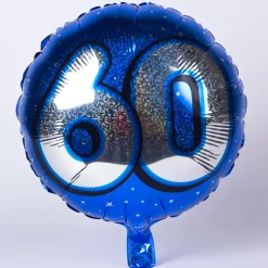 Best Holographic Blue Age 60 Foil Helium Balloon Foil Balloons|Helium Balloons