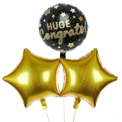 Card Factory Huge Congrats Balloon Bouquet - DELIVERED INFLATED!