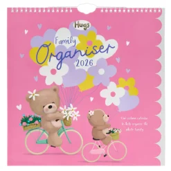 Card Factory Hugs Family Organiser 2026