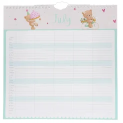 Card Factory Hugs Family Organiser 2026
