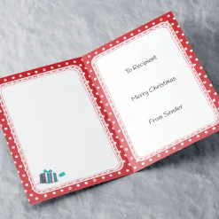 Card Factory Hugs Personalised Christmas Card - Husband's Grotto