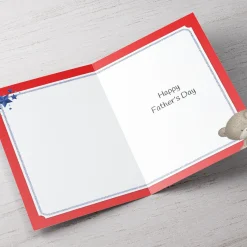 Card Factory Hugs Personalised Father's Day Card - Chalkboard