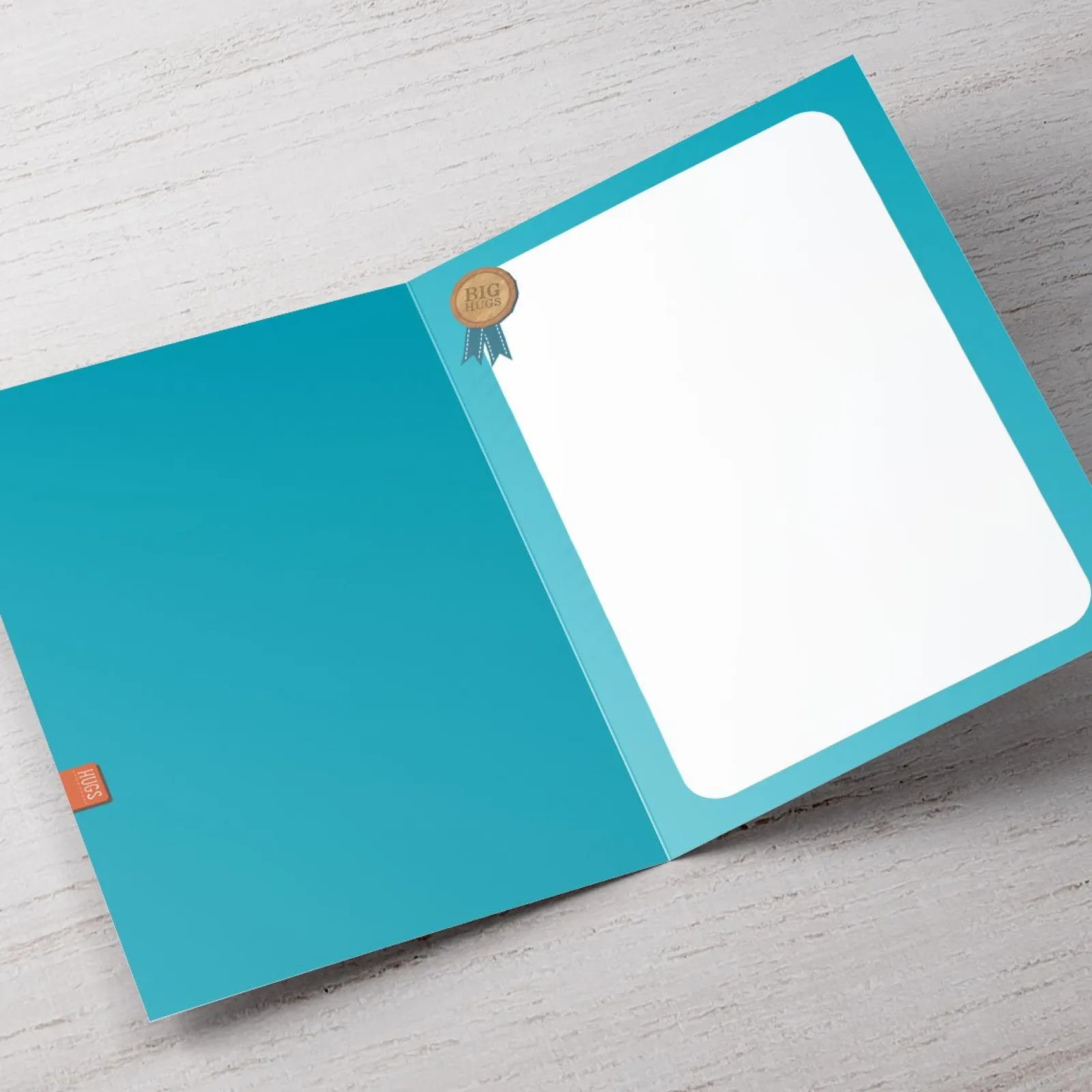 Discount Hugs Personalised Father's Day Card - Grandad Bear With Newspaper Father's Day